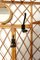 Vintage Gold Color Rattan Cloakroom, Image 2