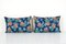 Housse de Coussin Vintage Floral Roller Print, 2010s, Set de 2 1