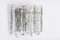 Vintage Design Crystal Ice Glass Wall Lamp Design by J. T. Kalmar, 1960s 1