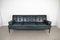 Dark Green Leather Sofa Daybed attributed to Karl Wittmann, Austria, 1960s, Image 1