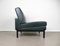 Dark Green Leather Lounge Chairs attributed to Karl Wittmann, Austria, 1960s, Set of 2 8