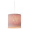 White and Red Moaré Ms Pendant Lamp by Antoni Arola 1