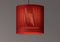 Red Moaré MS Pendant Lamp by Antoni Arola 3