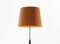 Lampada da terra Pie de Salón G3 color senape e metallo cromato di Jaume Sans, Immagine 3