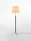 Beige and Chrome Pie de Salón G1 Floor Lamp by Jaume Sans 2