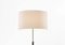 White and Chrome Pie De Salón G2 Floor Lamp by Jaume Sans 3