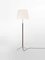 Lámpara de pie Pie De Salón G1 en blanco y cromo de Jaume Sans, Imagen 2
