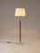 Natural and Chrome Pie De Salón G1 Floor Lamp by Jaume Sans 3