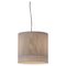 White and Grey Moaré MS Pendant Lamp by Antoni Arola 1