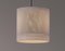 White and Grey Moaré MS Pendant Lamp by Antoni Arola 3