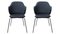 Set of Blue Jupiter Lassen Chairs by Lassen 2