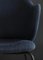 Set of Blue Jupiter Lassen Chairs by Lassen 4