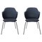 Blue Jupiter Lassen Chairs by Lassen, Set of 2, Image 1