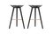 Black Beech and Copper Bar Stools by Lassen, Set of 2 2