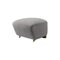 Grey Smoked Oak Sahco Zero the Tired Man Footstool by Lassen 2