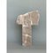 Nearly Cross Hand Carved Marble Sculpture by Tom Von Kaenel 5