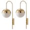 Brass Wall Lamp 01 by Magic Circus Editions, Set of 2, Image 1