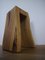 Brushed and Limed Ash Stool by Fritz Baumann, Image 2