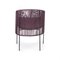 Violet Orange Caribe Chic Dining Chairs by Sebastian Herkner, Set of 2 5