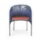 Blue Caribe Chic Dining Chairs by Sebastian Herkner, Set of 2 4
