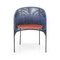Set of Blue Caribe Chic Dining Chairs by Sebastian Herkner, Image 4