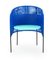 Blue Caribe Dining Chairs by Sebastian Herkner, Set of 2 3