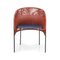 Orange Caribe Chic Dining Chairs by Sebastian Herkner, Set of 2 2