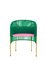 Green Caribe Dining Chairs by Sebastian Herkner, Set of 2, Image 3