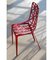 Rote New Eiffel Tower Stühle von Alain Moatti, 2er Set 3