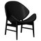 Orange Chair in Challenger Black Lacquered Oak by Warm Nordic, Image 1