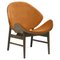 Orange Chair in Smoked Oak by Warm Nordic, Image 1