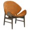 Oranger Stuhl aus Räuchereiche von Warm Nordic 1