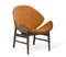 Oranger Stuhl aus Räuchereiche von Warm Nordic 2