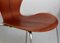 Sedie 3107 in teak di Arne Jacobsen per Fritz Hansen, set di 4, Immagine 12