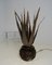 Floor Lamp Agave in Sheet Metal, 1970s, Image 3