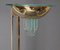 Golden Floor Lamp Gold Plated, Italy, 1980s 17