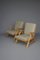B493 Armchairs by Elmar Berkovich for Metz & Co. 1950s, Set of 2 1