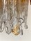 Lámparas de araña de cristal de Murano de Mazzega, años 70. Juego de 2, Imagen 8