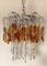 Lámparas de araña de cristal de Murano de Mazzega, años 70. Juego de 2, Imagen 4