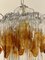 Lámparas de araña de cristal de Murano de Mazzega, años 70. Juego de 2, Imagen 5
