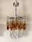 Lámparas de araña de cristal de Murano de Mazzega, años 70. Juego de 2, Imagen 9