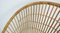 Mid-Century Armchair in Bamboo Wicker with Hairpin Legs, 1960s, Image 6