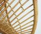 Mid-Century Armchair in Bamboo Wicker with Hairpin Legs, 1960s, Image 3