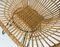 Mid-Century Armchair in Bamboo Wicker with Hairpin Legs, 1960s, Image 9
