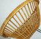 Mid-Century Armchair in Bamboo Wicker with Hairpin Legs, 1960s 5