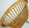 Mid-Century Armchair in Bamboo Wicker with Hairpin Legs, 1960s, Image 5