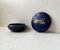 Blue Ceramic Trinket Jar by Nils Thorsson for Aluminia, 1950s, Image 1