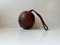 Vintage French Leather Boxing Ball, 1930s 5