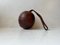 Vintage French Leather Boxing Ball, 1930s, Image 5