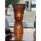 Rostrato Fumè Murano Glass Table Lamp by Simong 8
